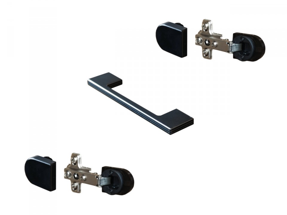 Кабинет для руководителя TORR TMGT 42-F Комплект фурнитуры для стеклянной двери