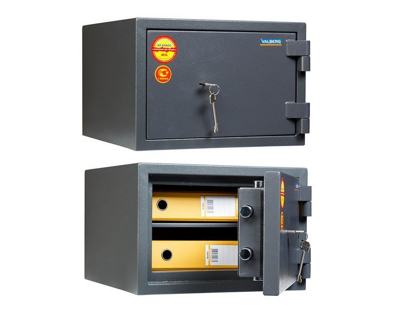 Огневзломостойкий офисный сейф I класса VALBERG Кварцит 30 KL