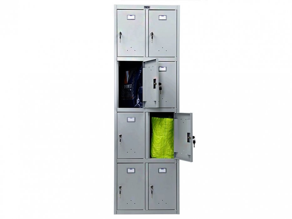 Шкаф для раздевалок ПРАКТИК LS-24 - вид 3